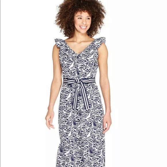 vineyard vines for Target Rough Seas Midi Dress - Picture 1 of 4